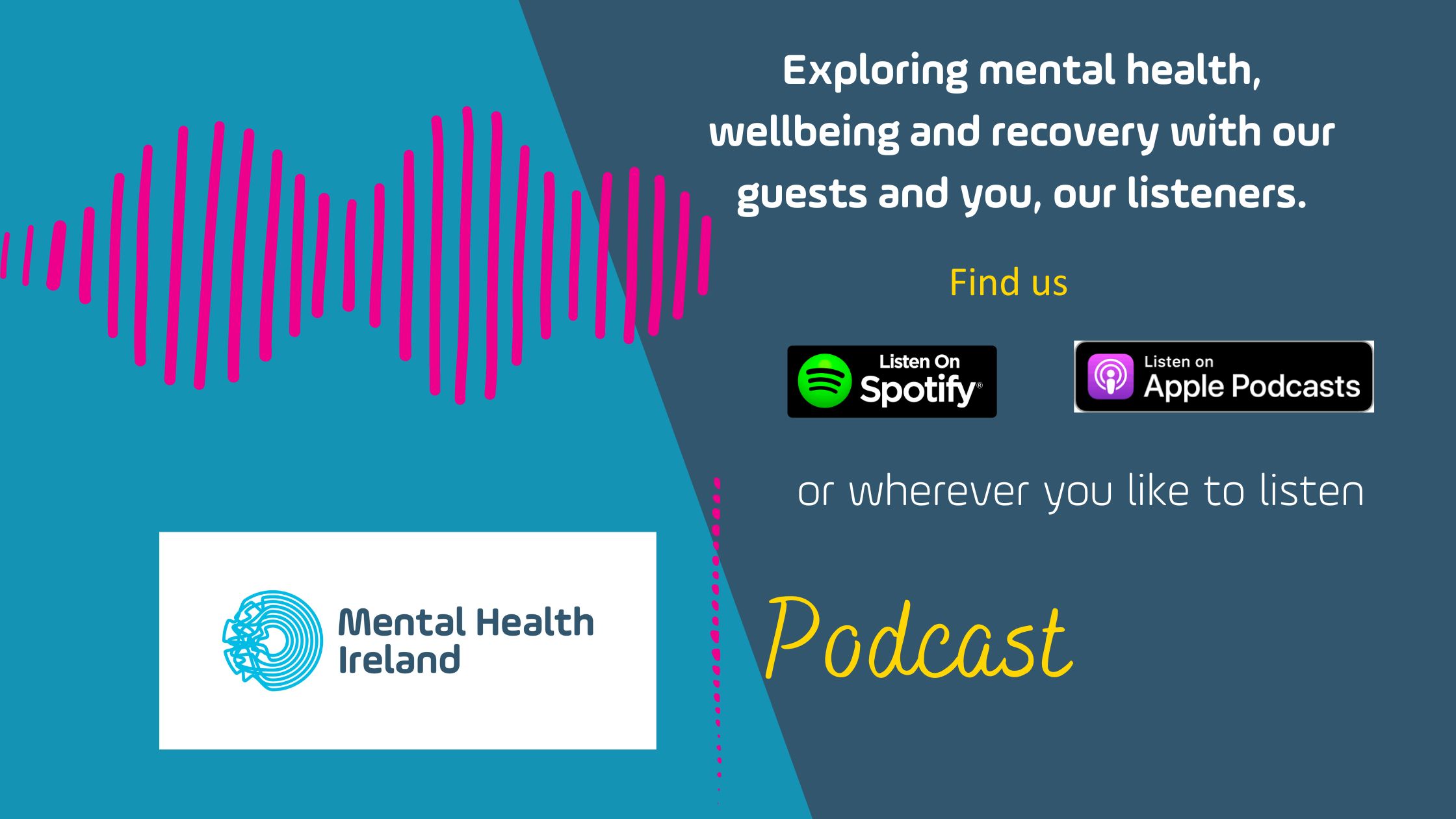 Mental Health Ireland’s Podcast – Mental Health Ireland